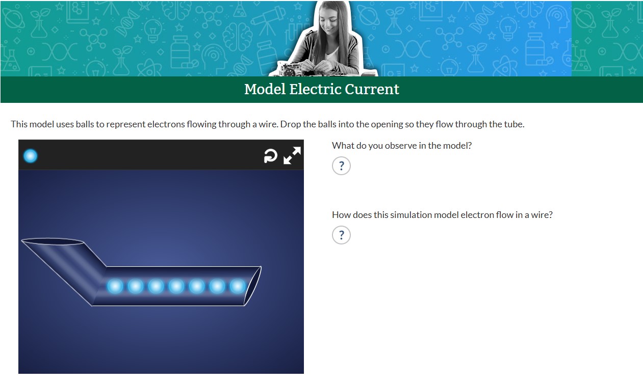 Model Electric Current - Lesson