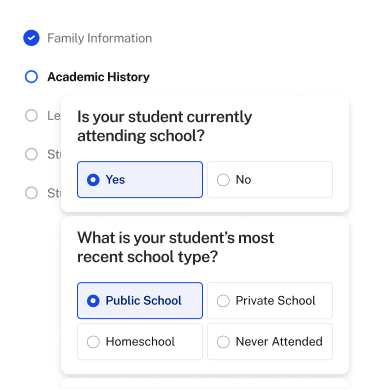 Tell Us About Your Student